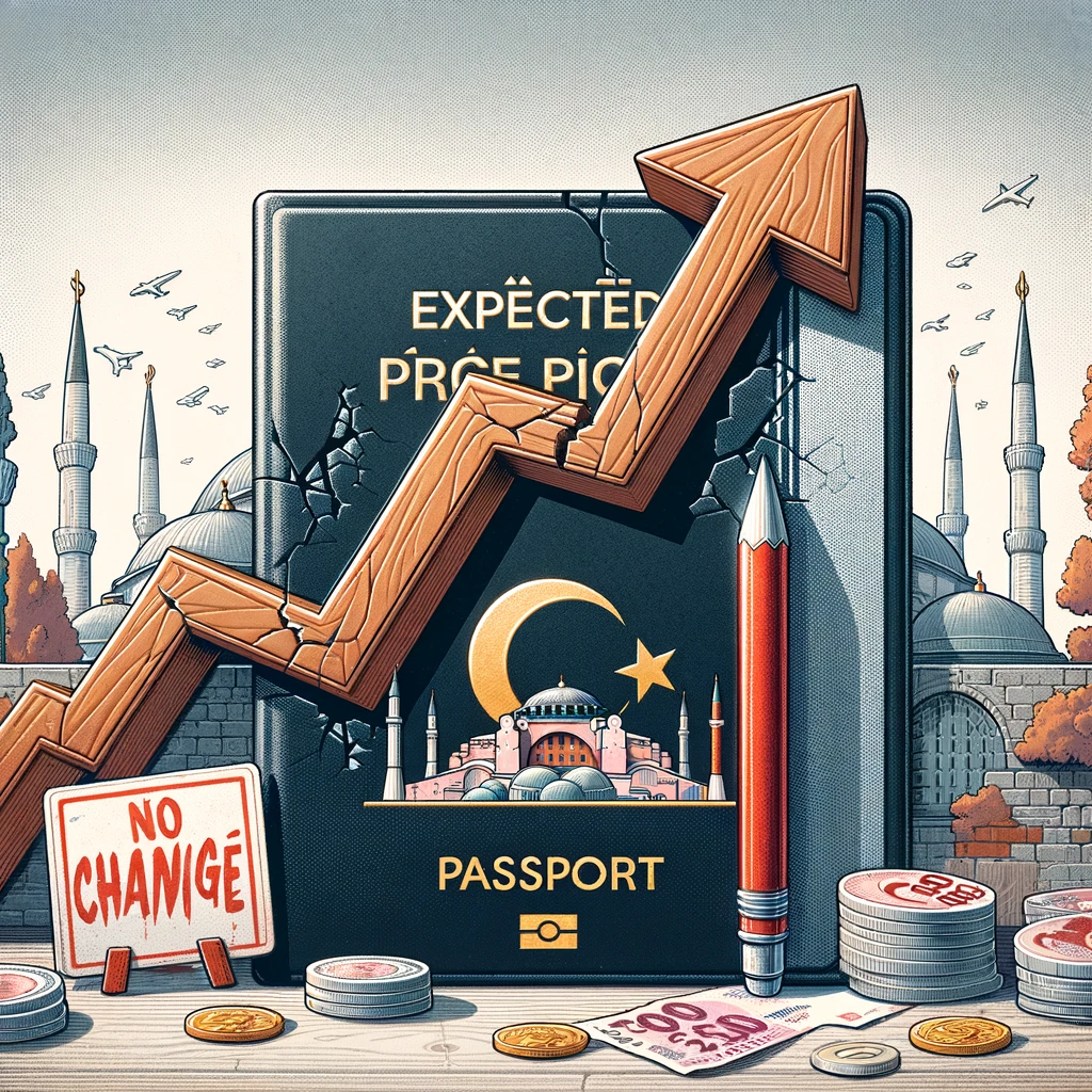 failed expectation of a price increase for the Turkish citizenship by investment