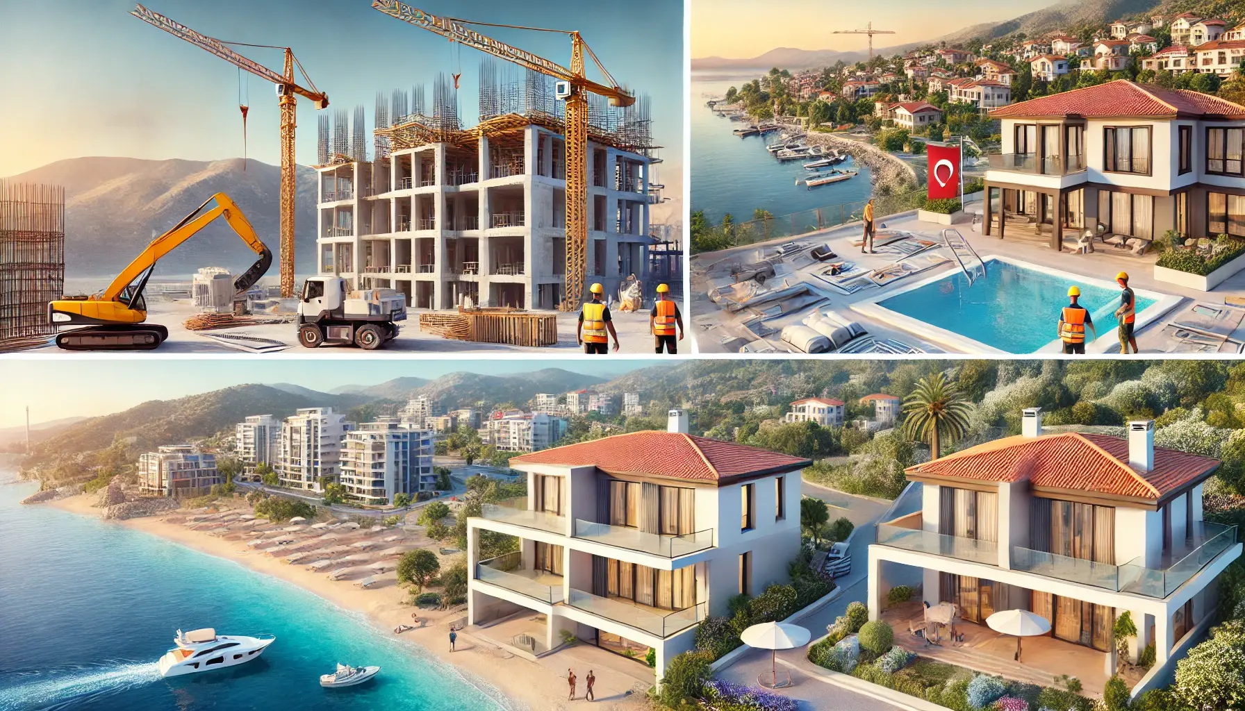 Construction in turkey